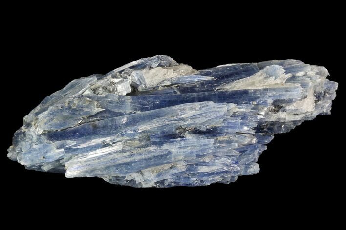 Vibrant Blue Kyanite Crystal With Quartz - Brazil #97964